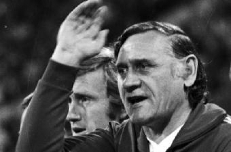 Kazimierz Górski. Mundial 74. Monachium, 06.1974 r. Fot. PAP/CAF/S. Jakubowski