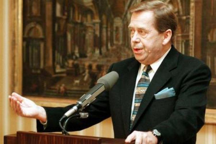 Vaclav Havel w 1997 r. Fot. PAP/EPA/T. Turek