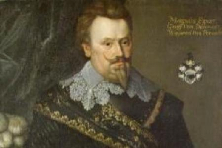 Portret Ernesta Magnusa Denhoffa (1581–1642), malarz nieznany. Fot. G. Kumorowicz