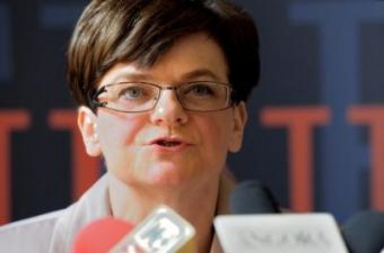 Minister edukacji Krystyna Szumilas. Fot. PAP/A. Hrechorowicz