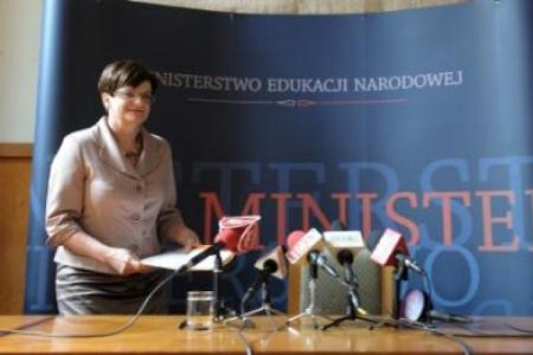 Minister Edukacji Narodowej Krystyna Szumilas. Fot. PAP/A. Hrechorowicz Minister Edukacji Narodowej Krystyna Szumilas. Fot. PAP/A. Hrechorowicz