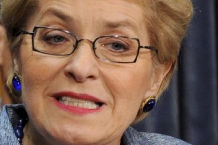 Amerykańska kongresmanka z Ohio Marcy Kaptur. Fot. PAP/EPA