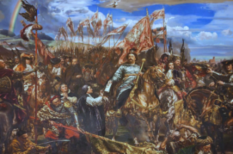 Jan III Sobieski triumfujący pod Wiedniem - obraz Jana Matejki. Źródło: Wikimedia Commons
