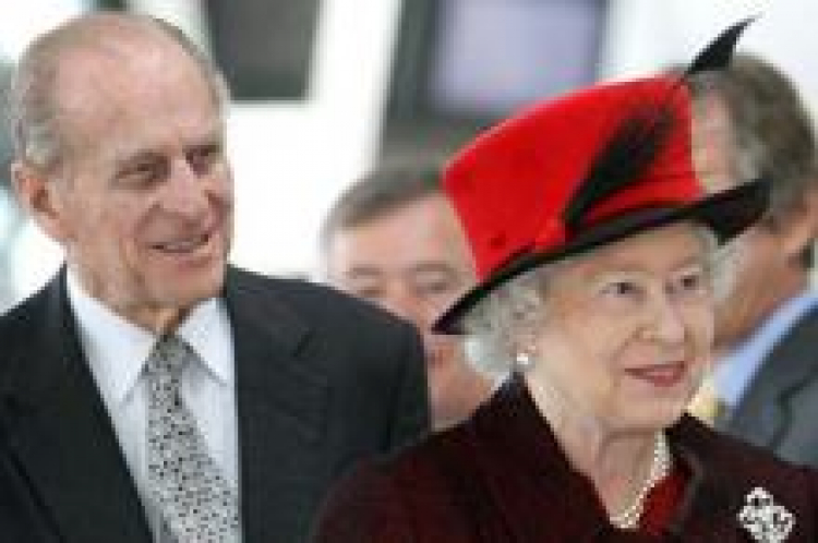 Królowa Elżbieta II i książę Filip. Londyn, Wielka Brytania, 14.03.2008. Fot.PAP/EPA 