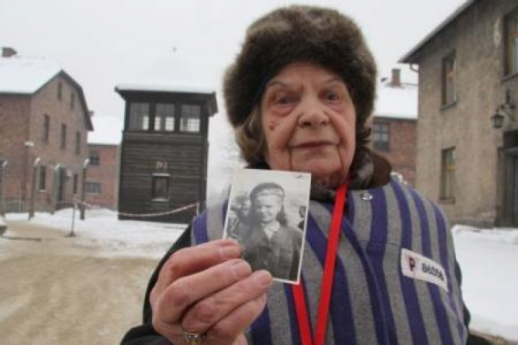 Była więźniarka KL Auschwitz Jadwiga Bogucka. Fot. PAP/J. Bogucka