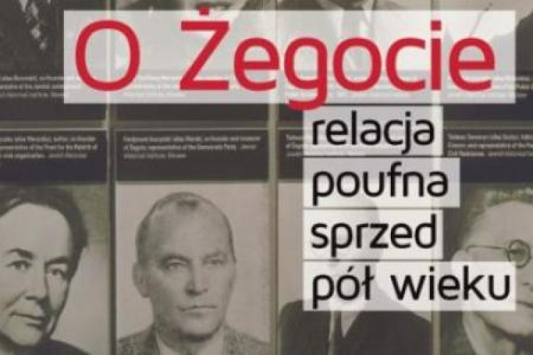 Władysław Bartoszewski „O Żegocie. Relacja poufna sprzed pół wieku”. Źródło: PWN