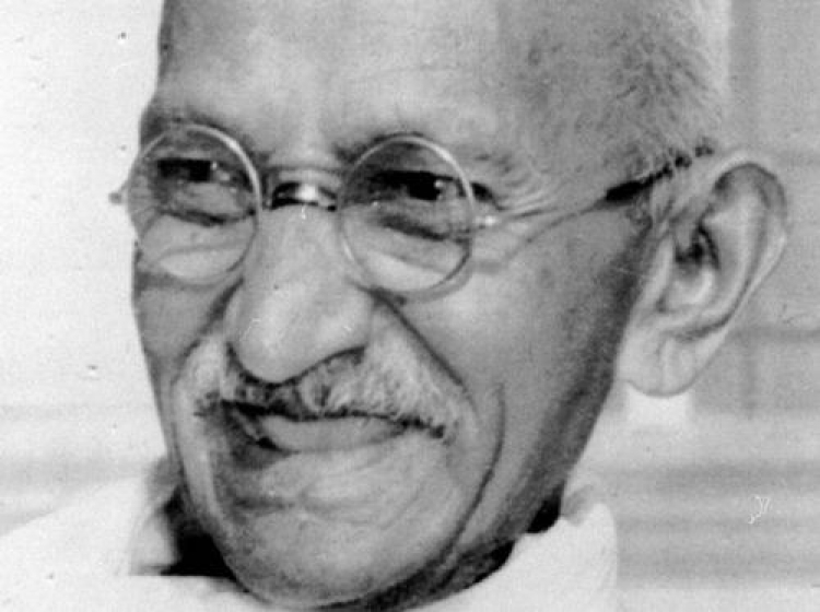 Mahatma Gandhi. Fot. PAP/CAF - Archiwum