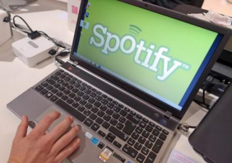 Serwis Spotify. Fot. PAP/EPA Serwis Spotify. Fot. PAP/EPA
