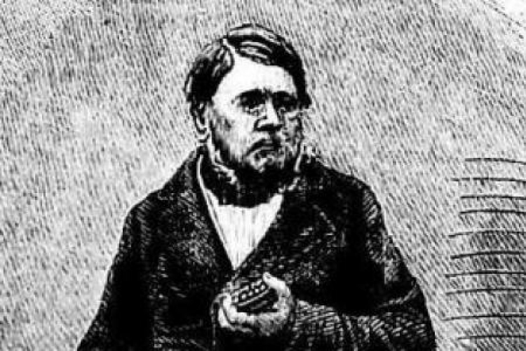 Józef Lompa. Ilustracja z "Tygodnika Ilustrowanego" (1860). Fot. Wikimedia Commons