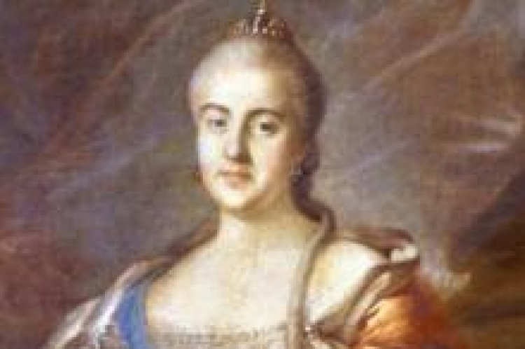 Portret Katarzyny II, pędzla Iwana Argunowa, 1762 r. Źródło: Wikimedia Commons