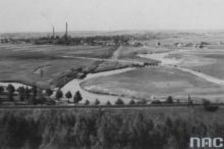 Panorama Mysłowic - "Trójkąt trzech cesarzy". Fot. NAC