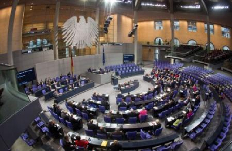 Bundestag. Fot. PAP/EPA