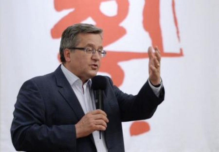 Prezydent Bronisław Komorowski. Fot. PAP/J. Turczyk Prezydent Bronisław Komorowski. Fot. PAP/J. Turczyk