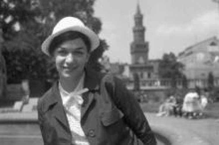 Ewa Demarczyk w Opolu. 1963 r. Fot. PAP/R.Okoński