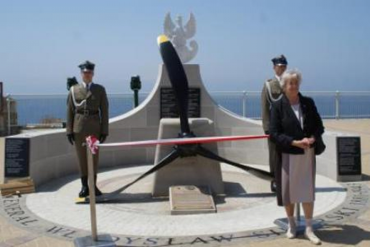Pomnik Sikorskiego w Gibraltarze. Fot. ROPWiM