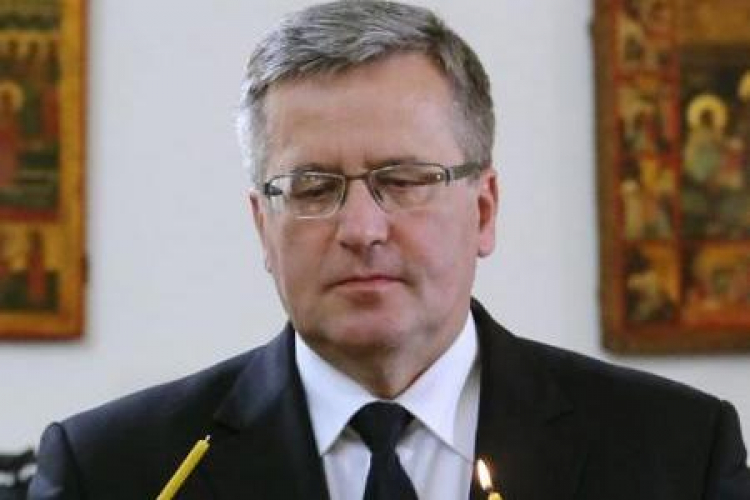 Prezydent Bronisław Komorowski. Fot. PAP/P. Supernak