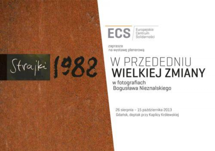 Wystawa „W przededniu wielkiej zmiany” - Europejskie Centrum Solidarności