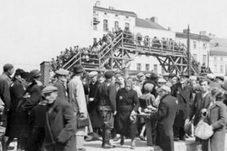 Litzmannstadt Getto. Źróło: Wikimedia Commons. Fot. Bundesarchiv