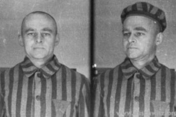 Fotografia obozowa rotmistrza Witolda Pileckiego. Fot. Państwowe Muzeum Auschwitz-Birkenau 
