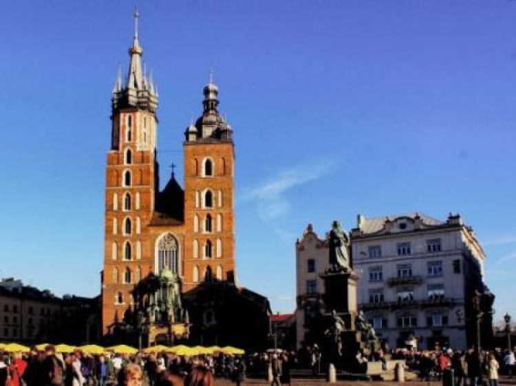 Kościół Mariacki w Krakowie. Fot. PAP/M. Mierzwa