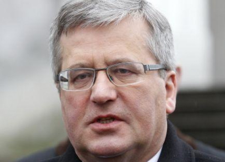 Prezydent Bronisław Komorowski. Fot. PAP/A. Grygiel Prezydent Bronisław Komorowski. Fot. PAP/A. Grygiel