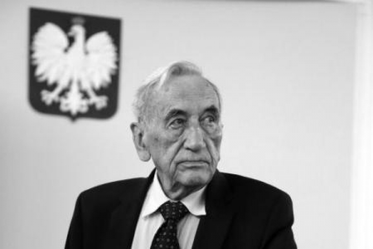 Tadeusz Mazowiecki. Fot. PAP/T. Gzell