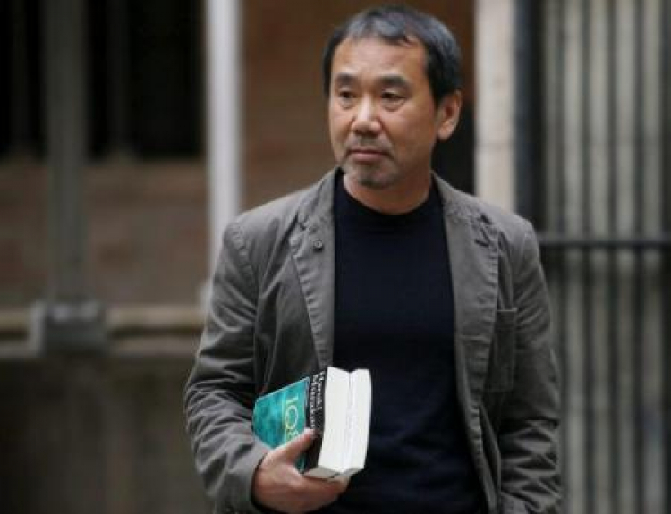 Haruki Murakami. Fot. PAP/EPA