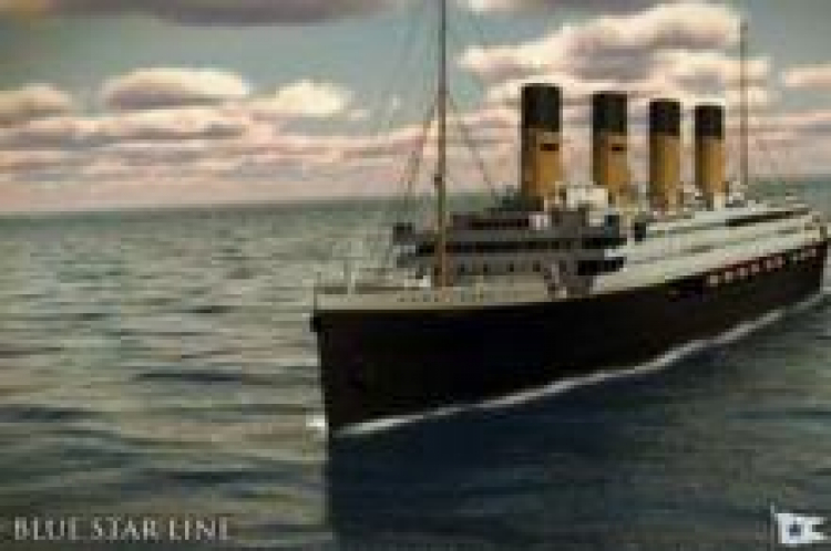 Titanic II - komputerowa wizualizacja. Fot. PAP/EPA 