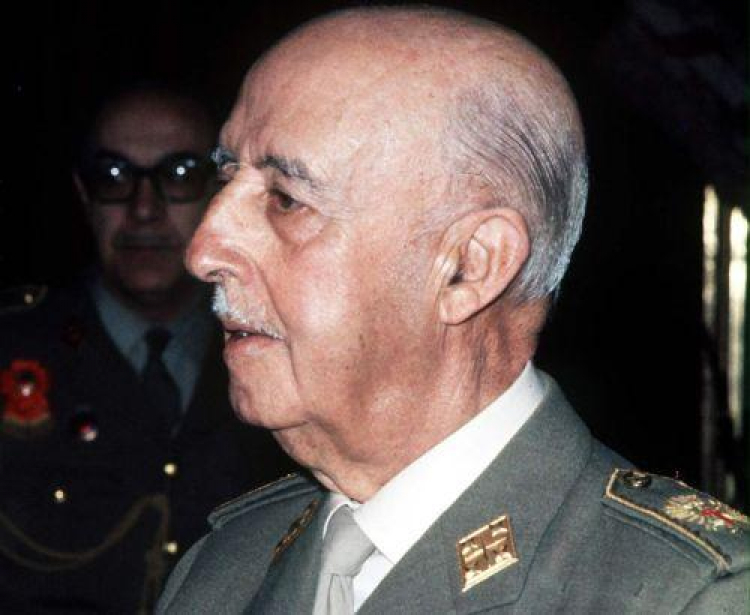 Gen. Francisco Franco. Fot. PAP/EPA