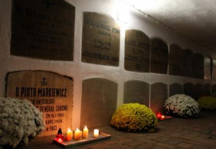 XVII-wieczna krypta w podziemiach jasnogórskiej Kaplicy Matki Bożej. Fot. PAP/M. Kuroń