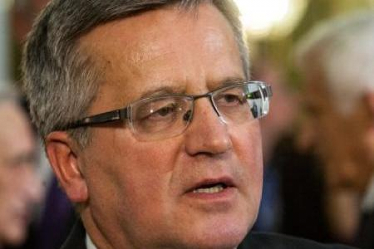 Prezydent Bronisław Komorowski. Fot. PAP/S. Leszczyński