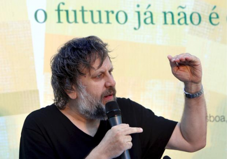 Slavoj Żiżek. Fot. PAP/EPA Slavoj Żiżek. Fot. PAP/EPA