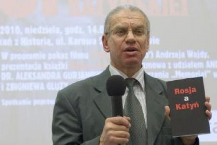 Aleksander Gurjanow, szef Komisji Polskiej "Memoriału". Fot. PAP/P.Kula