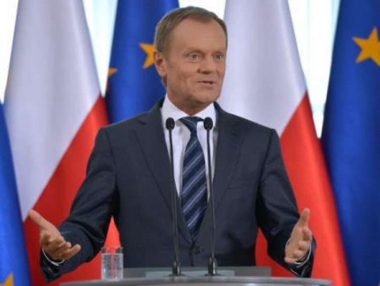 Premier Donald Tusk. Fot. PAP/R. Pietruszka