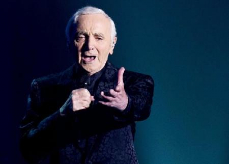 Charles  Aznavour. Fot. PAP-EPA