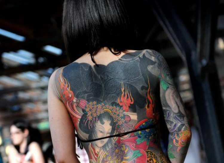 The International London Tattoo Convention. Fot. PAP/EPA