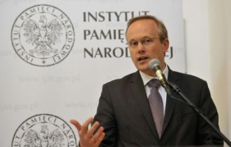 Prezes IPN Łukasz Kamiński. Fot. PAP/B. Zborowski Prezes IPN Łukasz Kamiński. Fot. PAP/B. Zborowski