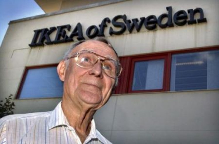 Ingvar Kamprad - twórca IKEI. Fot. PAP/EPA