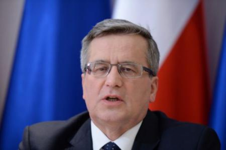 Prezydent Bronisław Komorowski. Fot. PAP/J. Turczyk Prezydent Bronisław Komorowski. Fot. PAP/J. Turczyk