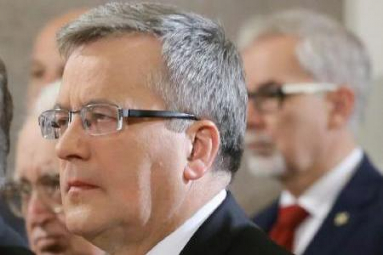 Prezydent Bronisław Komorowski. Fot. PAP/P. Supernak Prezydent Bronisław Komorowski. Fot. PAP/P. Supernak