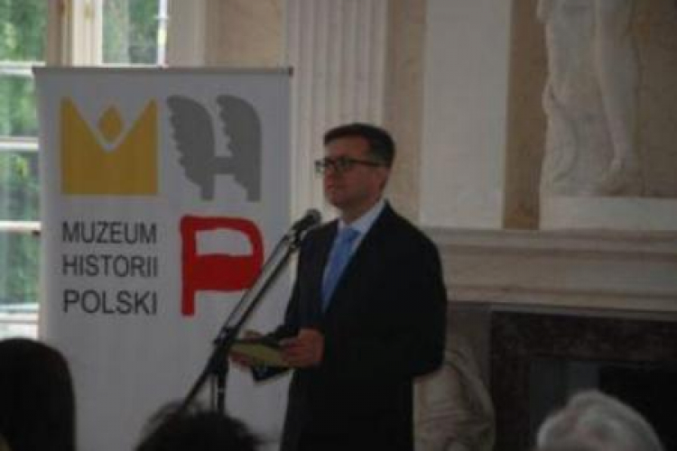 Dyrektor Muzeum Historii Polski Robert Kostro. Źródło: MHP