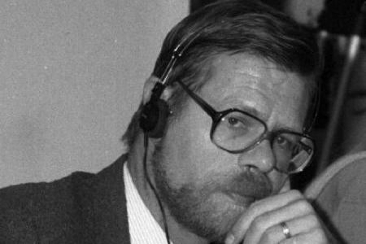 Reinhold Vetter. Warszawa 11.1987. Fot. PAP/G. Rogiński