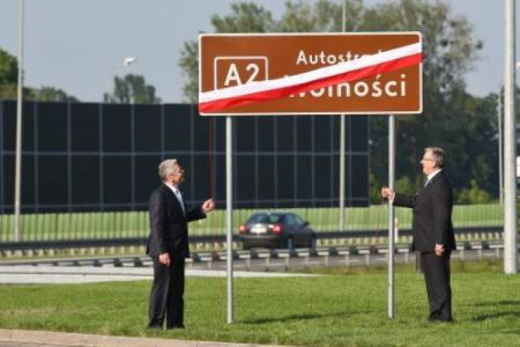  Prezydent RP Bronisław Komorowski i prezydent Niemiec Joachim Gauck. Fot. PAP/R. Guz