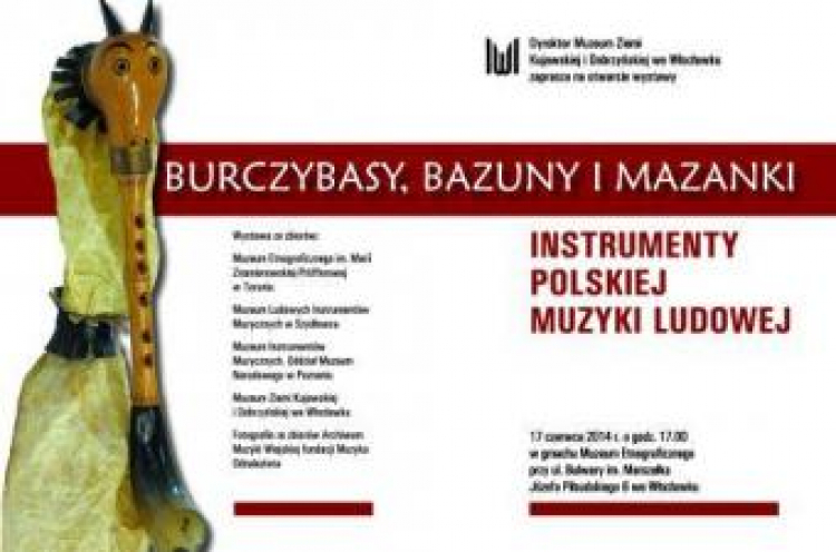 Wystawa "Burczybasy, bazuny i mazanki. Instrumenty polskiej muzyki ludowej"