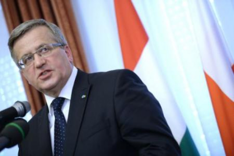 Prezydent Bronisław Komorowski. Fot. PAP/J. Turczyk