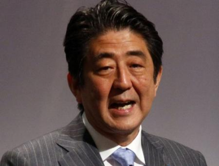 Premier Japonii Shinzo Abe. Fot. PAP/EPA