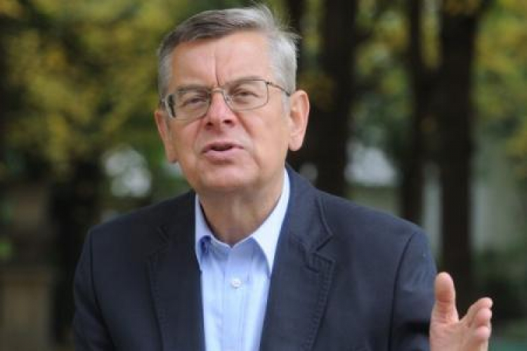 Prof. Tomasz Nałęcz. Fot. PAP/Sz. Łaszewski