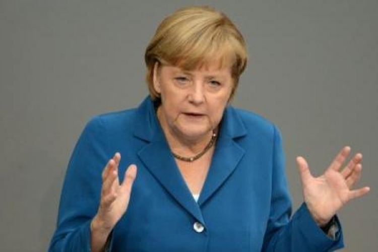 Kanclerz Niemiec Angela Merkel. Fot. PAP/EPA