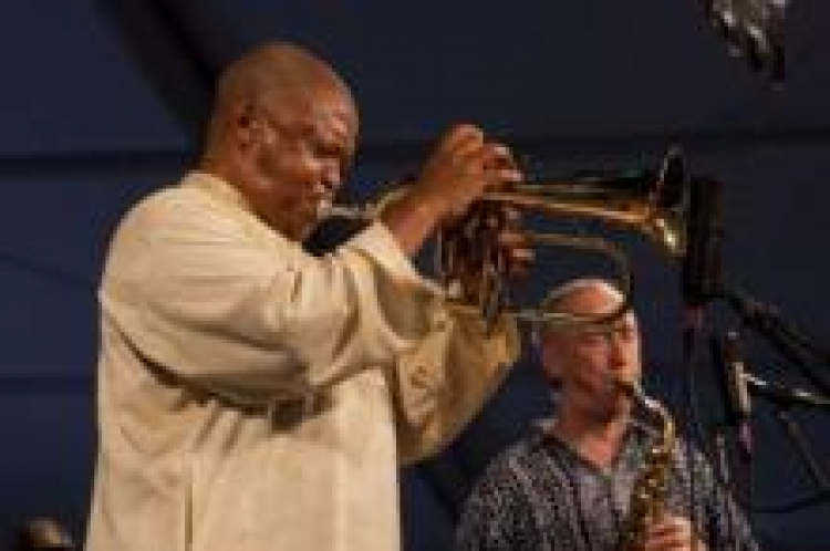 Hugh Masekela. Fot. PAP/EPA