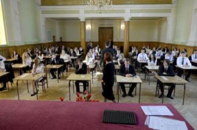 Egzamin maturalny. Fot. PAP/D. Delmanowicz